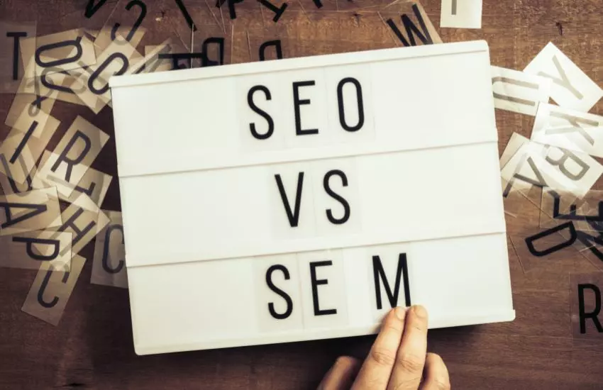 seo vs sem blog post
