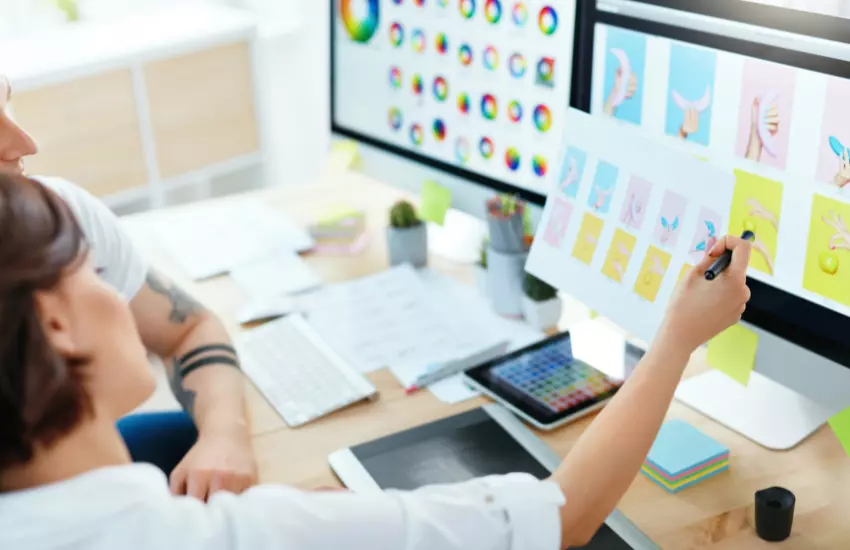 minimal web design-blog
