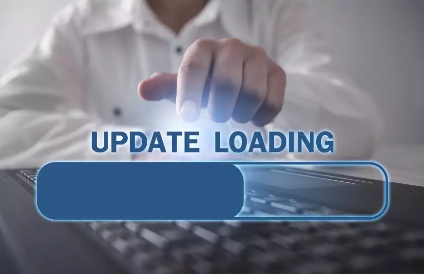 upgrade website blog post