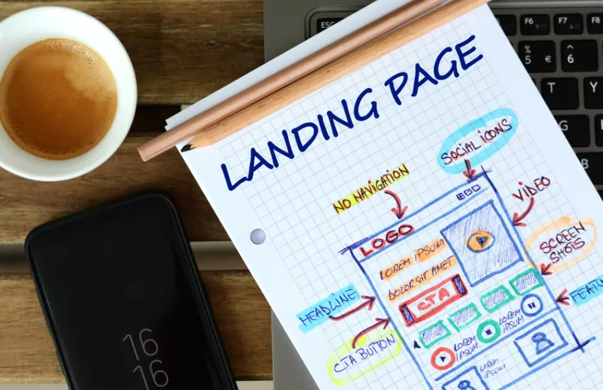 landing-pages vs one page-blog-post